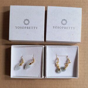 (2) Pairs Yosopretty Earrings-Pierced Ears-NEW